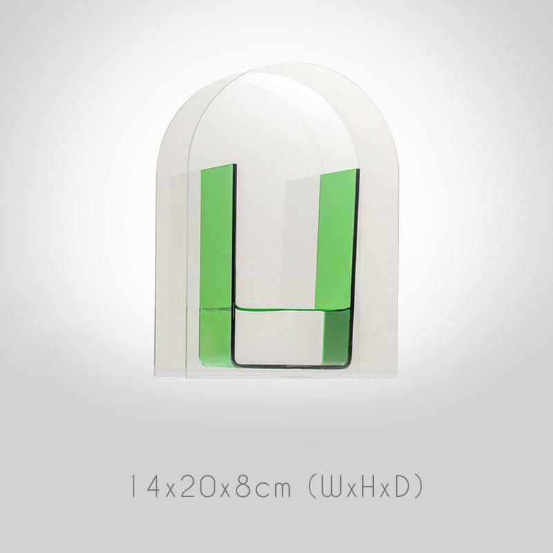 Colorful Acrylic Geometric Flower Vase