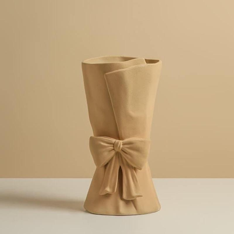 Bowknot Ceramic Vase