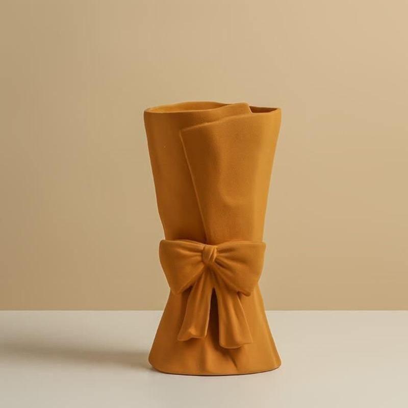 Bowknot Ceramic Vase