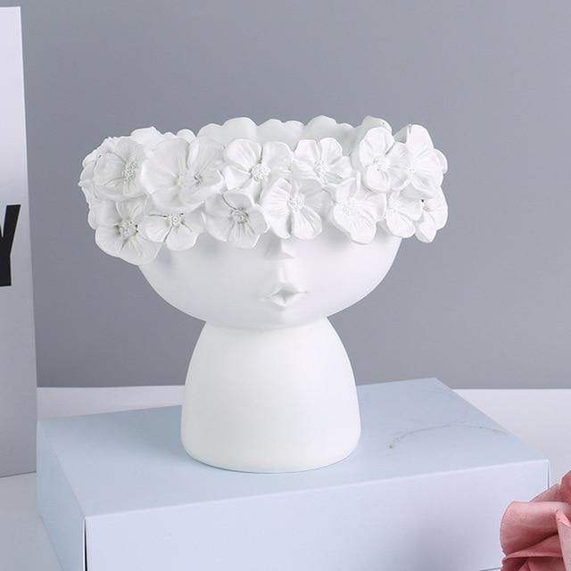 Colorful Flower Crown Vase