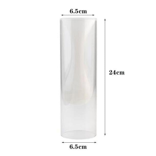 Blown Glass Bubble Vases