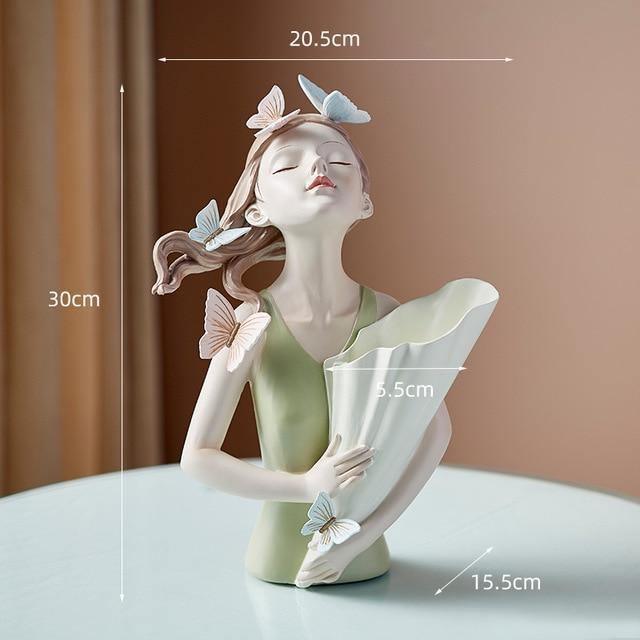 Butterfly Forest Girl Ornaments