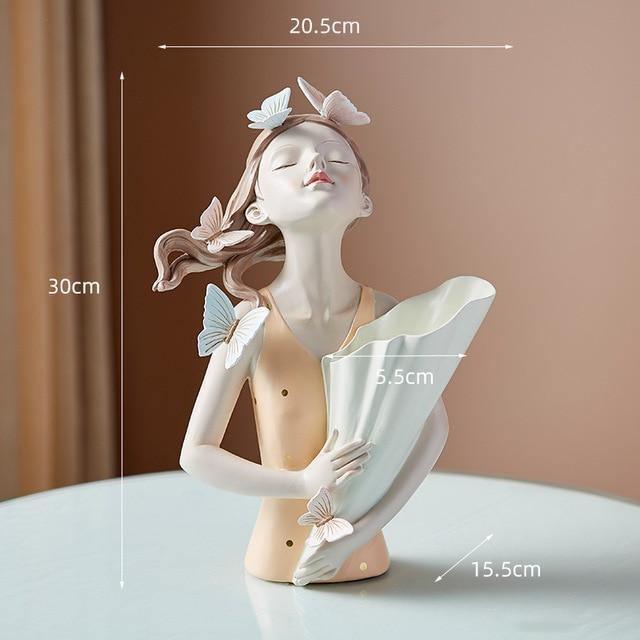 Butterfly Forest Girl Ornaments