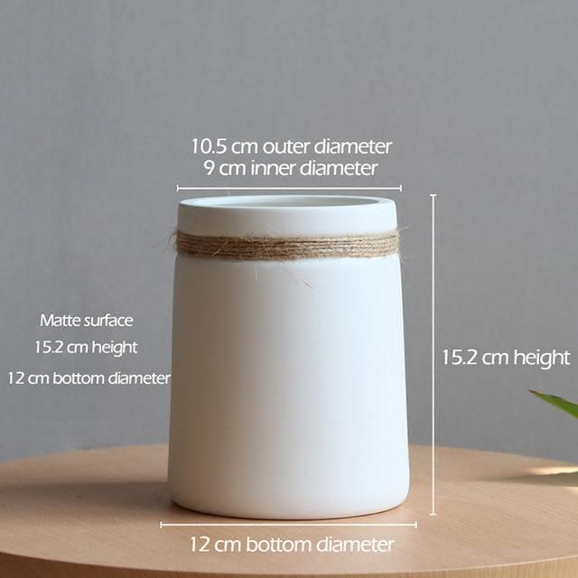 Ceramic Matte Vase