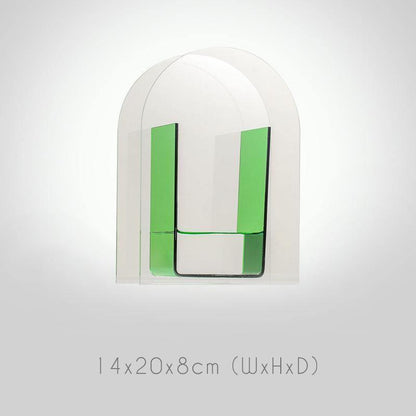 Colorful Acrylic Geometric Flower Vase