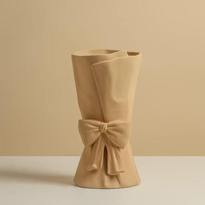 Bowknot Ceramic Vase