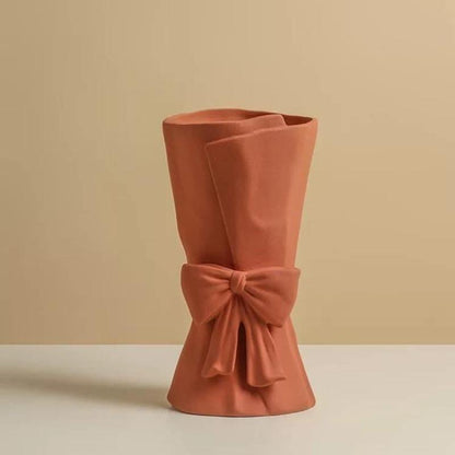 Bowknot Ceramic Vase