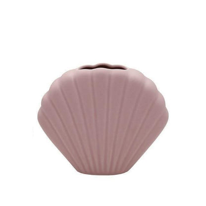 Colorful Seashell Vase