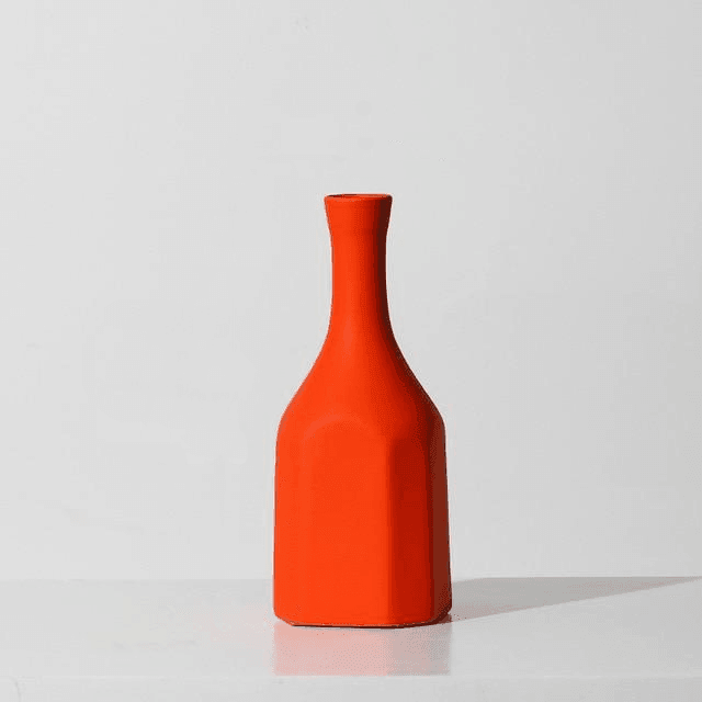 Contrasted Pastel Ceramic Vases